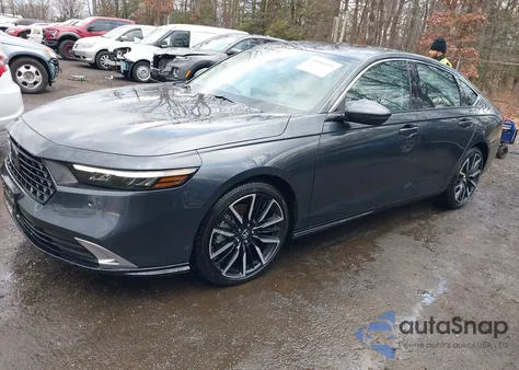 2025 Honda Accord Hybrid Touring from USA, damaged, VIN 1HGCY2F88SA021479